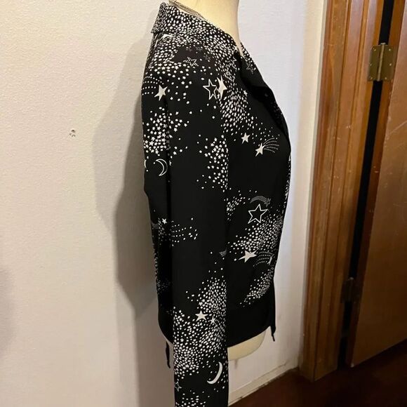 NWOT Bar III Size Med. Long Sleeve Bodysuit Snap #124 - Picture 7 of 9